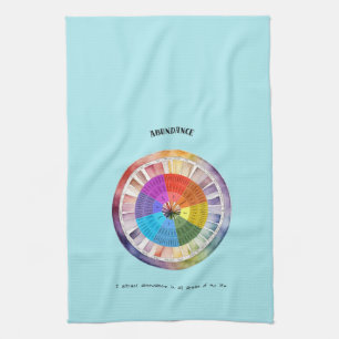 Abundance Positive Affirmation Tea Towel