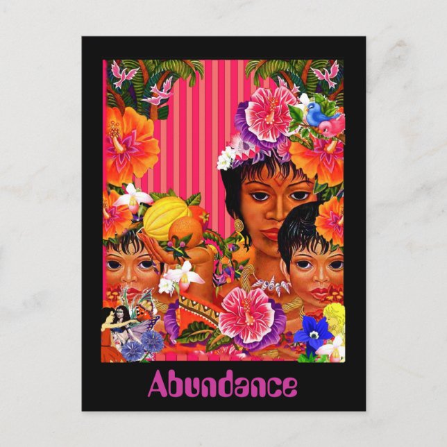 Abundance Postcard (Front)