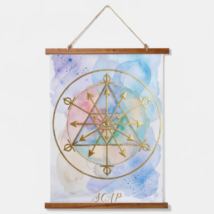 Abundance Radionic Symbol Art Hanging Tapestry