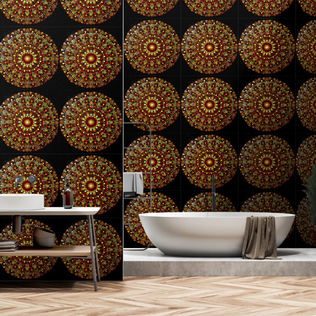 Abundance Wallpaper (Bathroom)