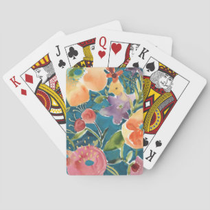 Abundant Florals I Playing Cards