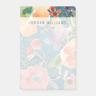 Abundant Florals I Post-it Notes