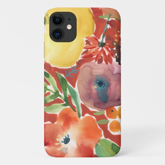Abundant Florals III Case-Mate iPhone Case (Back)