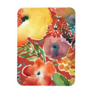 Abundant Florals III Magnet