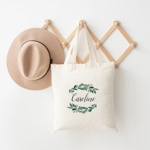 Abundant Foliage Personalised Tote Bag