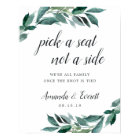 Abundant Foliage Wedding Ceremony Seating