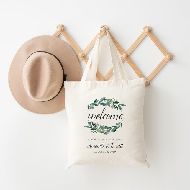 Abundant Foliage Wedding Welcome Tote Bag (Creator Uploaded)