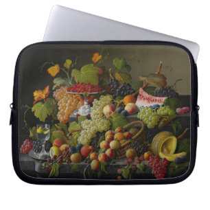 Abundant Fruit, 1858 (oil on canvas) Laptop Sleeve