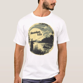 Abundant Life Fishing Tee (Front)
