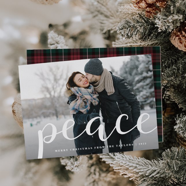 Abundant Peace | Holiday Photo Card (Creator Uploaded)