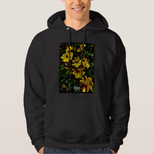 Abundant Permaculture Kitchen Garden Plants Nastur Hoodie
