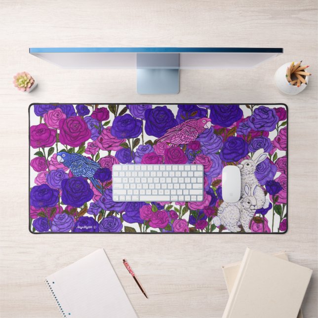 Abundant Rabbits Desk Mat (Office 1)