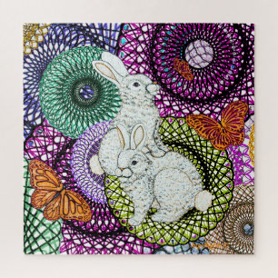 Abundant Rabbits Jigsaw Puzzle