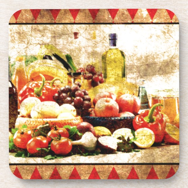 Abundant Table Coaster (Front)