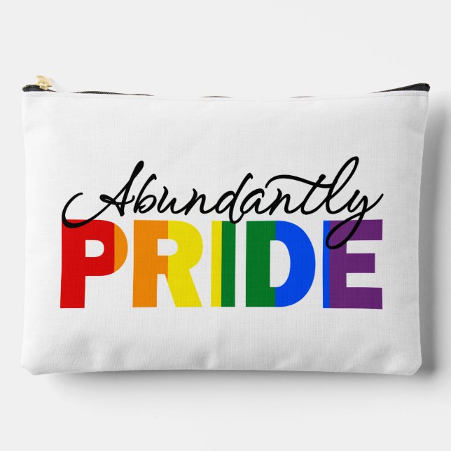 Abundantly Pride Cut Sew Bag (Front)