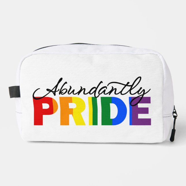 Abundantly Pride Dopp Kit (Front)