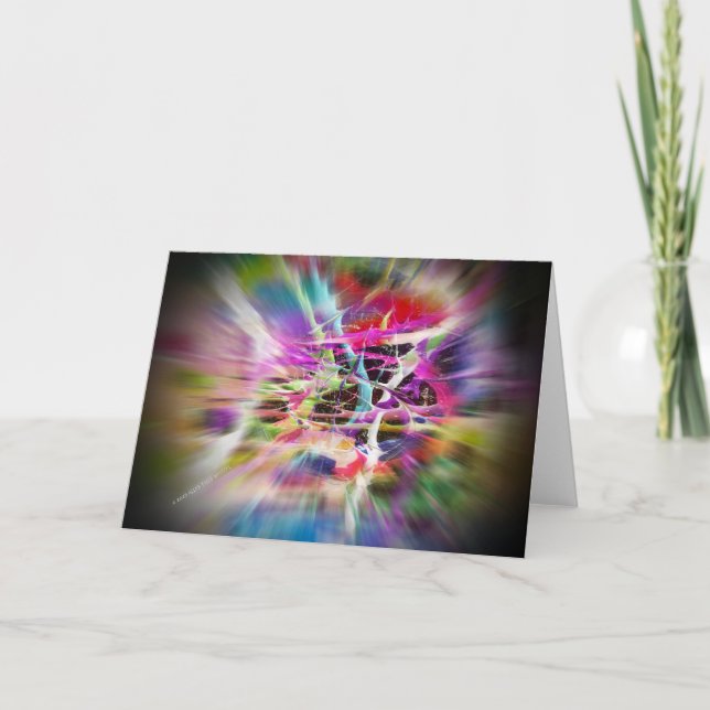 "Abusive Use Of Colour" Card (Front)