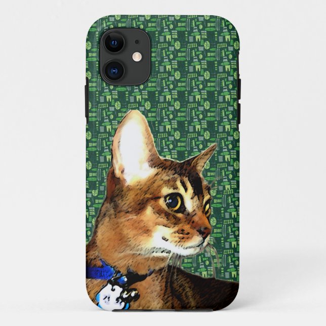 Aby-a-Day - Tikigreen iPhone 5 Case with Gun-Hee (Back)