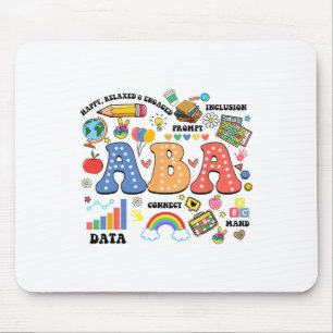 Aby Therapist Behaviour Analyst Autism Therapy Rbt Mouse Pad