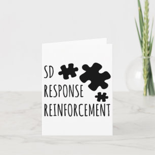 Aby Therapist Sd Reinforcement Response Behaviour  Card