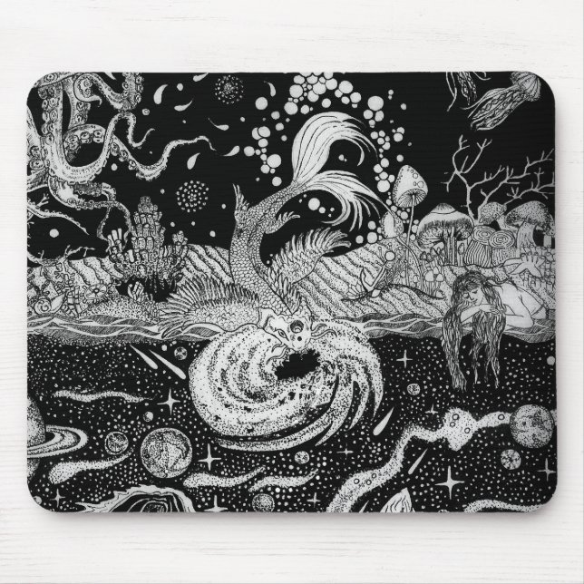 Abyss Duality Mouse Pad (Front)