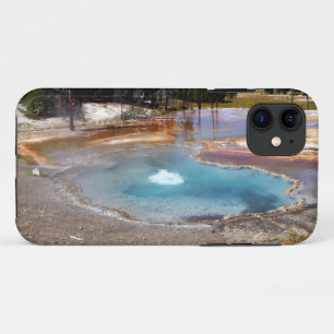 Abyss Pool Hot Springs Yellowstone National Park iPhone 11 Case