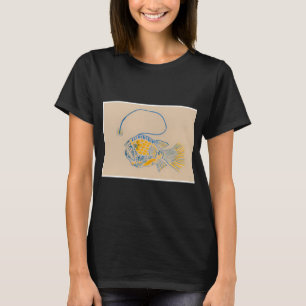 Abyssal Creature Watercolor T-Shirt