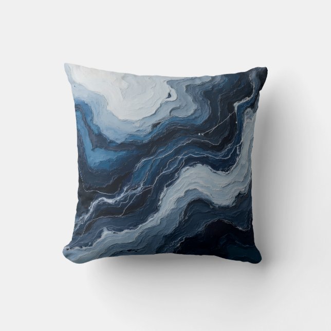 "Abyssal Flow" Cushion (Front)
