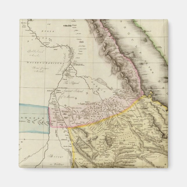 Abyssinia, Nubia &c Magnet (Front)