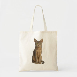 Abyssinian Blue Cat Tote Bag