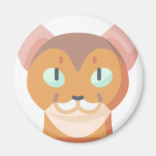 Abyssinian cat magnet
