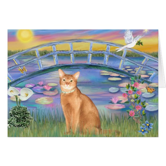 Abyssinian (red 18) - Sunrise Lilies Card