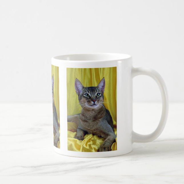 Abyssinian, usual coffee mug (Right)