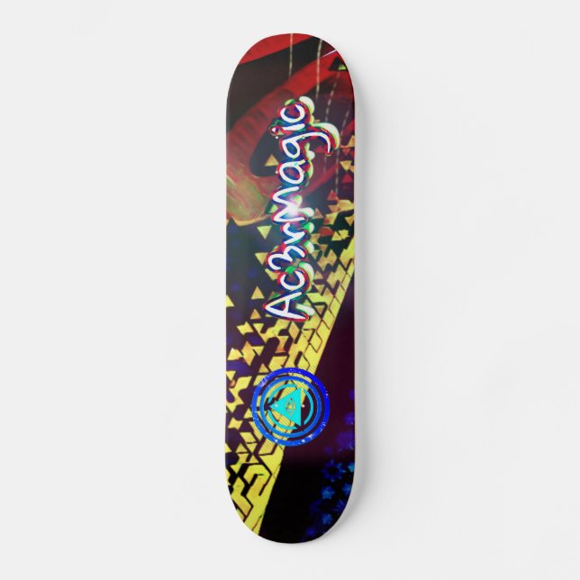 Ac3rMagic Skateboard (Front)