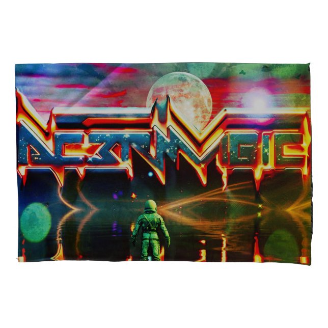 Ac3rMagic Spaceman Pillowcase  (Front)