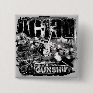 AC-130 15 CM SQUARE BADGE
