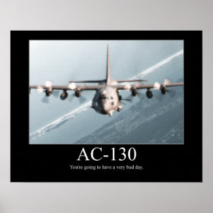 AC-130 Motivational Poster