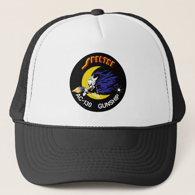 AC-130 Specter Gunship.PNG Trucker Hat (Front)
