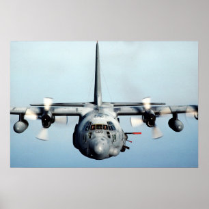 AC-130H Spectre Aircraft Poster