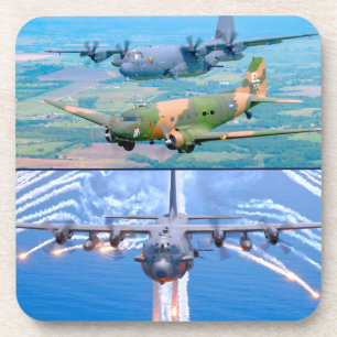 AC-47 SPOOKY and AC-130 SPECTRE/SPOOKY Coaster