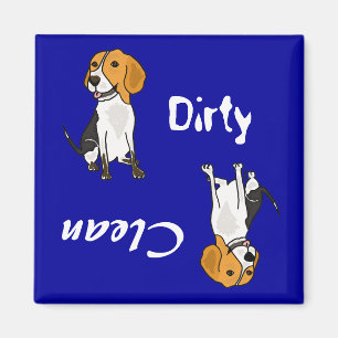 AC- Dirty Paws Beagle Magnet