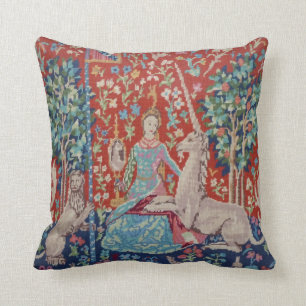 AC- Lady and the Unicorn Tapestry Photo Pillow