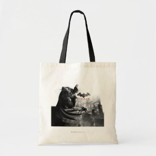 AC Poster - Batman Gargoyle Ledge Tote Bag