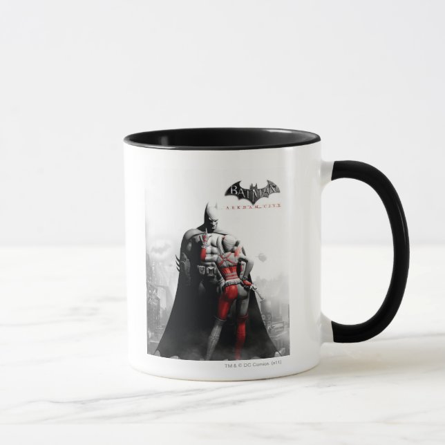 AC Poster - Batman & Harley Mug (Right)