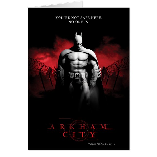 AC Poster - You're Not Safe Here (Front)