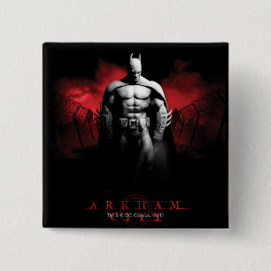 AC Poster - You're Not Safe Here 15 Cm Square Badge