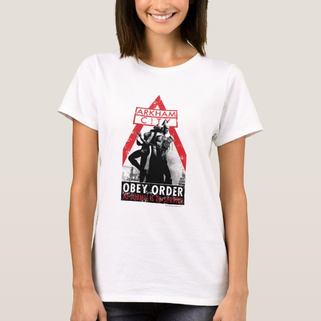 AC Propaganda - Obey/To Submit Is To Survive T-Shirt (Front)