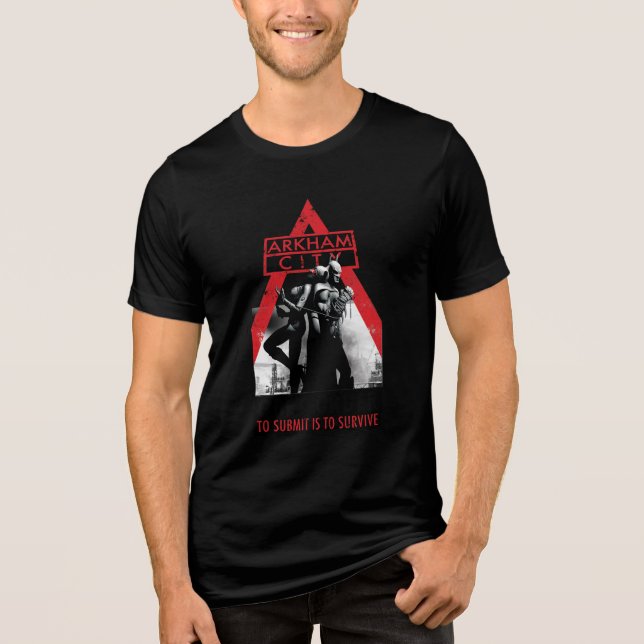 AC Propaganda - Obey/To Submit Is To Survive Tri-Blend Shirt (Front)