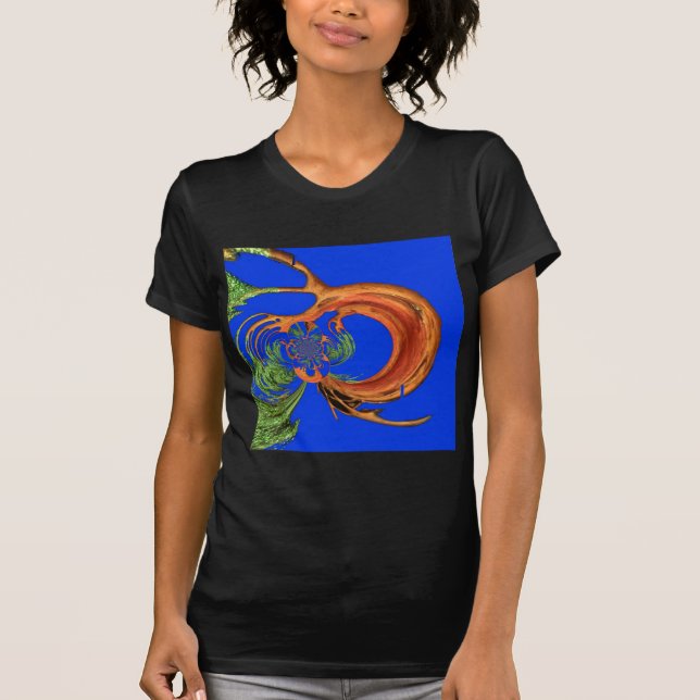 Acacia Circle Art Print T-Shirt (Front)