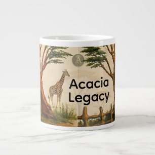 Acacia Legacy™ Giraffe Plains Heritage Ceramic Large Coffee Mug